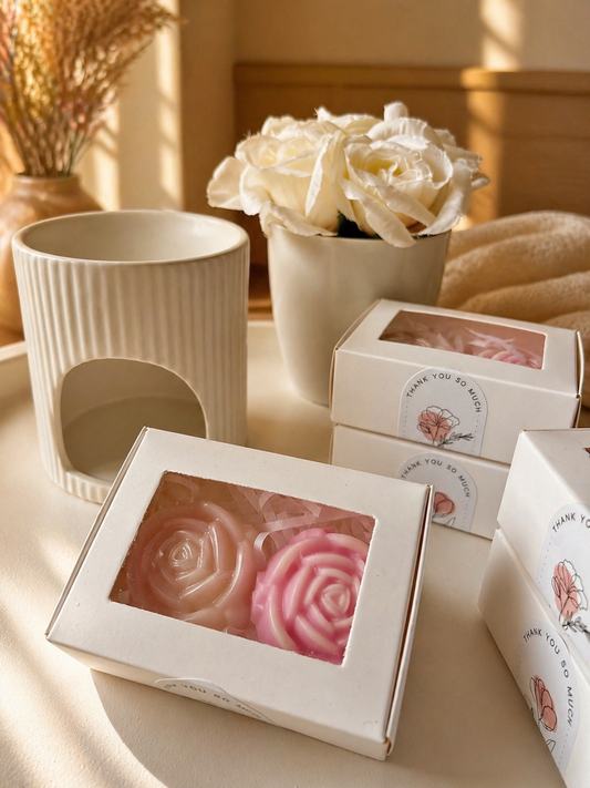 Coffret découverte – Brûle-parfum & fondants parfumés